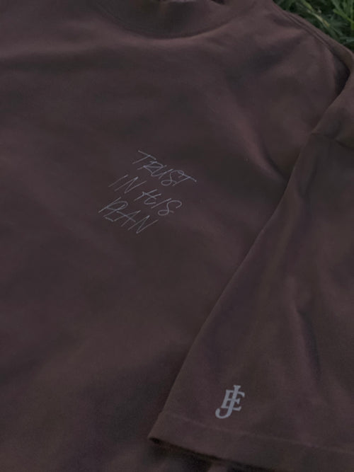 Trust His Plan Over Sized Tee